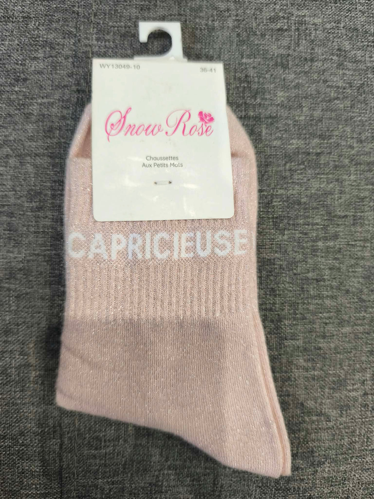 Chaussette à paillettes Capricieuse