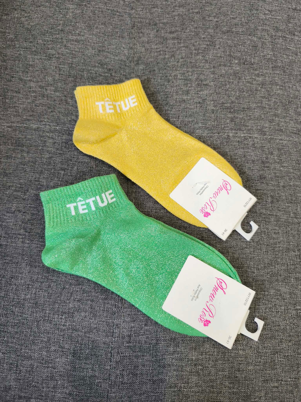Socquette à paillettes Têtue