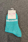 Chaussettes à paillettes Délicieuse